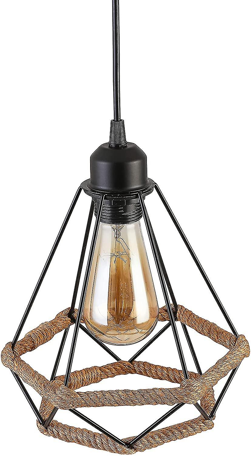 Retro Vintage Chandelier-e27 Industrial Metal Lampshade Classic Edison Lighting， Modern Ceiling Light For Loft Restaurant Coffee Bar [energy Efficienc