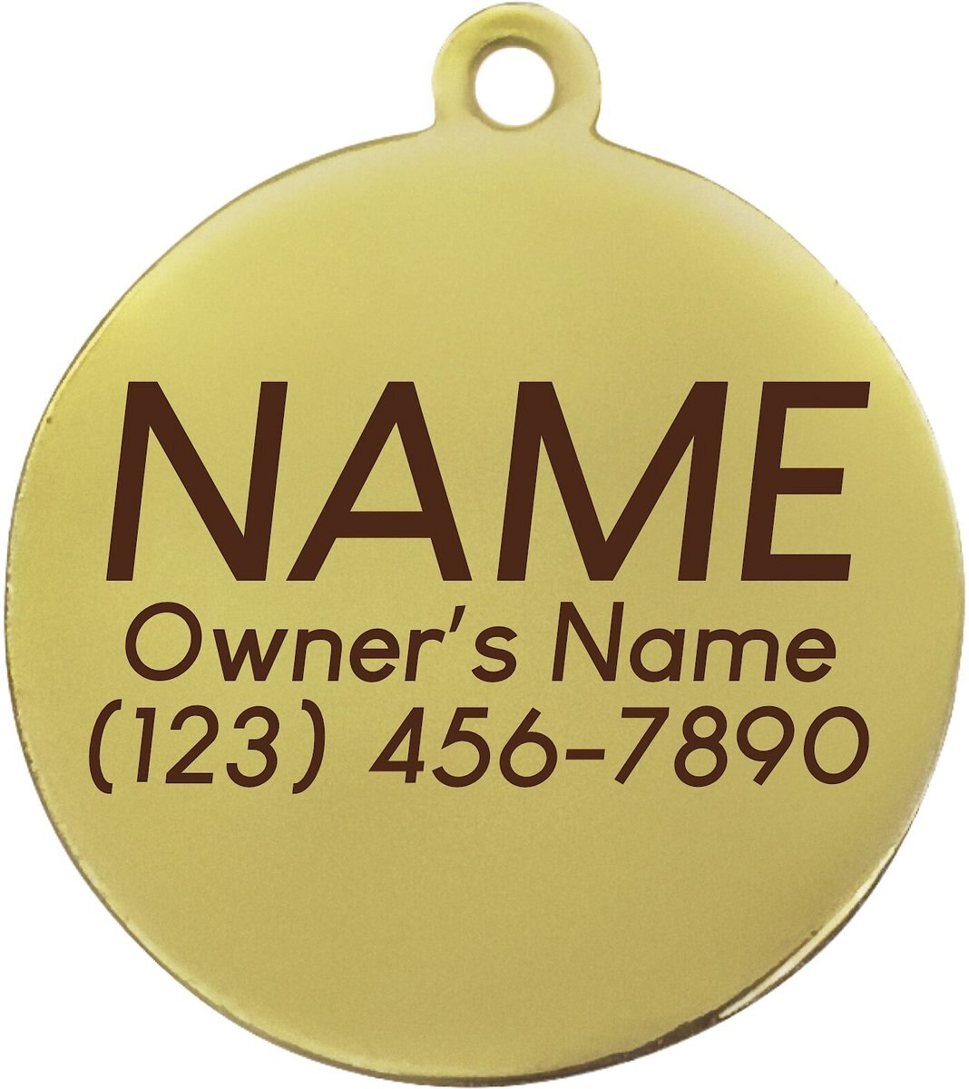 Two Tails Pet Company Adopt Don't Shop Personalized Dog and Cat ID Tag