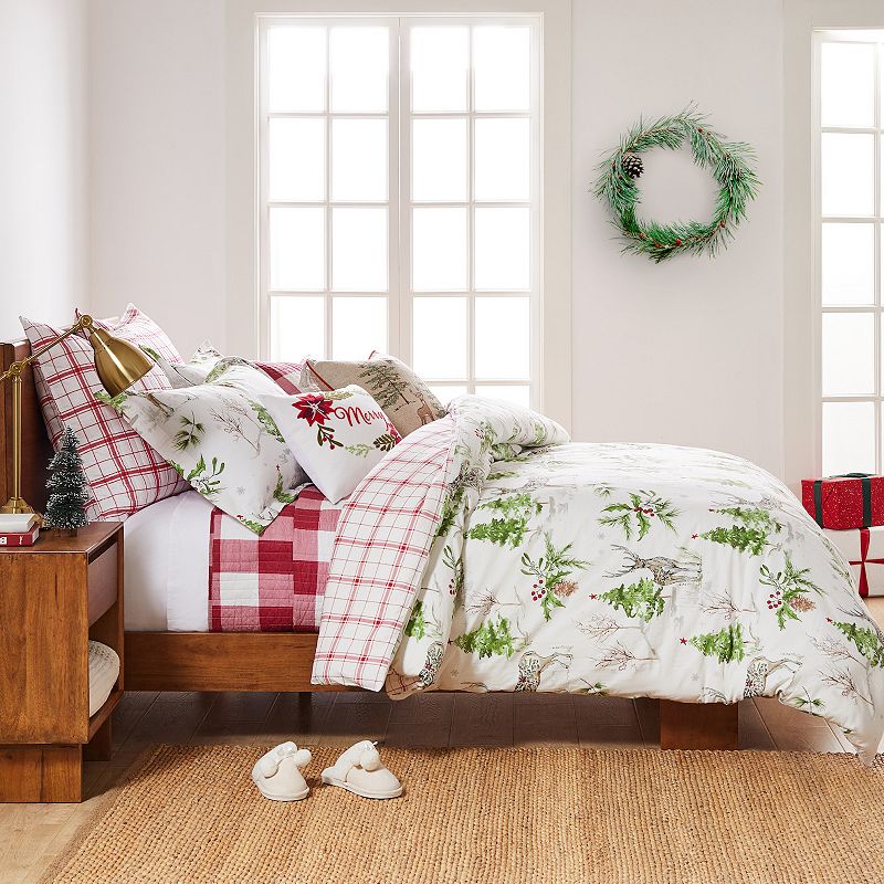 Levtex Home Sleigh Bells Full/Queen 3-Piece Duvet Cover Set