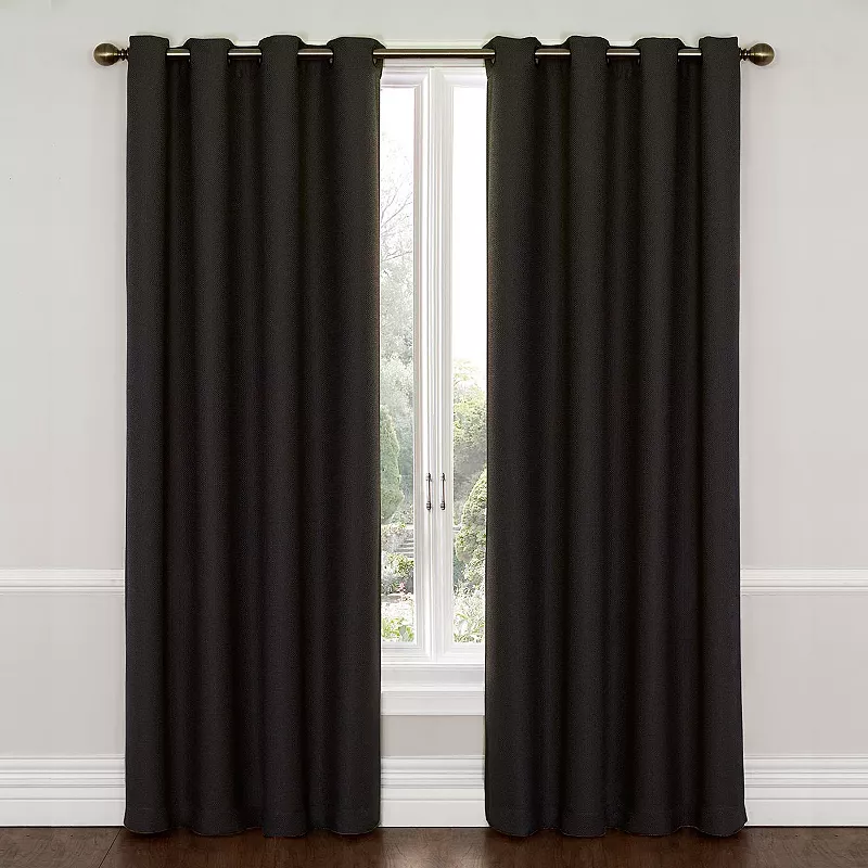 eclipse Wyndham Blackout 1-Panel Window Curtain