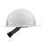 MW BOLT White Type 1 Class E Full Brim Non-Vented Hard Hat with 4 Point Ratcheting Suspension (10-Pack) 48-73-1101X10