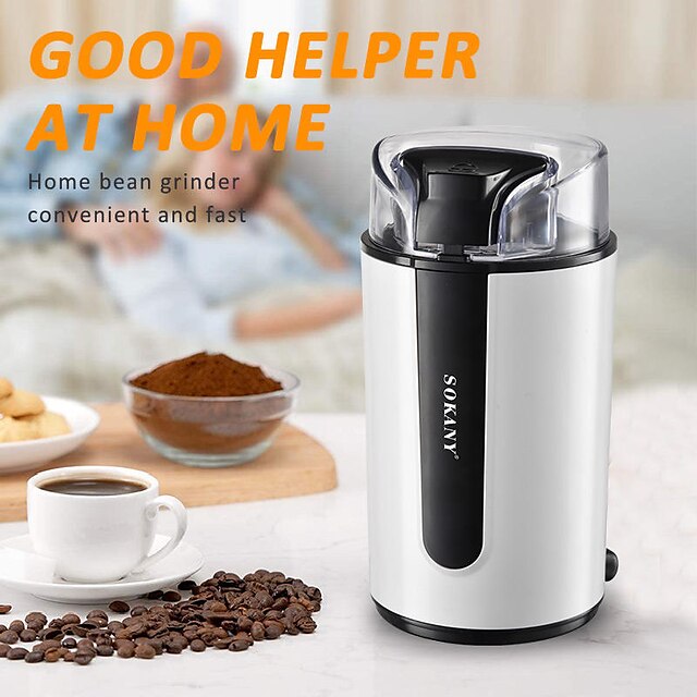 Latest Design 200w High Efficiency Blade Coffee Grinder Household Electric Coffee Grinder Multi Function Grinder