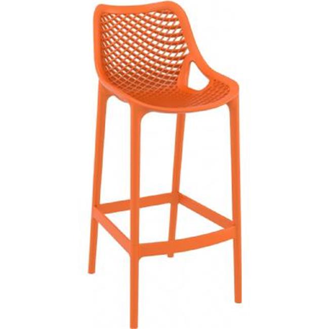 Air Bar Stool  Orange - Set of 2