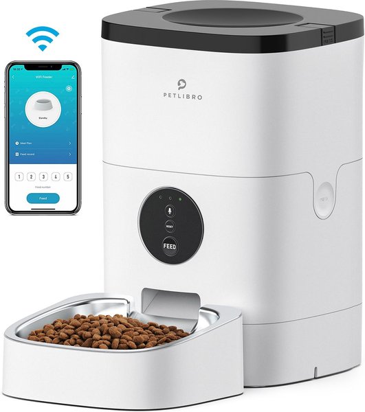 Petlibro WIFI Automatic Dog and Cat Feeder， 4-L