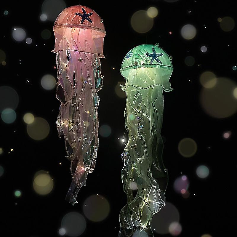 3 Pcs Garden Lamp Jellyfish Chandelier Decorative Outdoor Lamp Hotel Decorative Lights