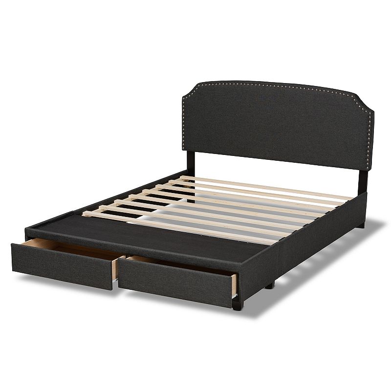 Baxton Studio Larese Storage Bed