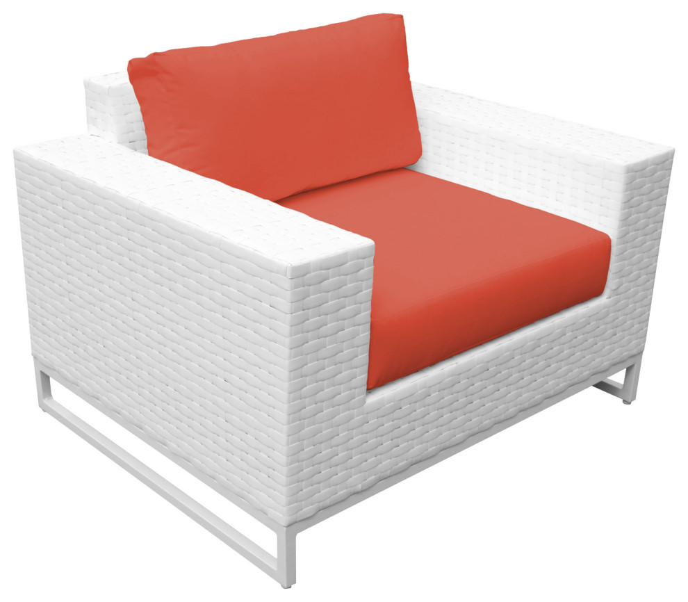 Miami Club Chair Aruba   Contemporary   Outdoor Lounge Chairs   by Homesquare  Houzz