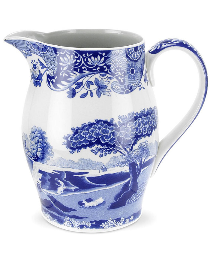 Spode Dinnerware Blue Italian Liverpool Pitcher 58 oz.