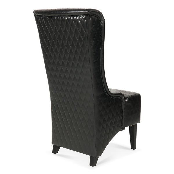 Modern Wide Wing Back Chair ，Side Chair for Living Room