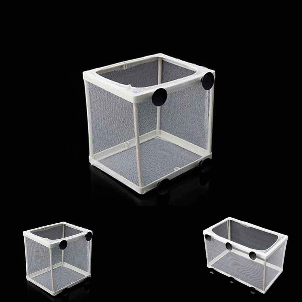 1PC Injured Fish Breeding Incubator Net Hanging Fish Hatchery Isolation Box For Aquarium Accessory Separate Isolation Supplies  M