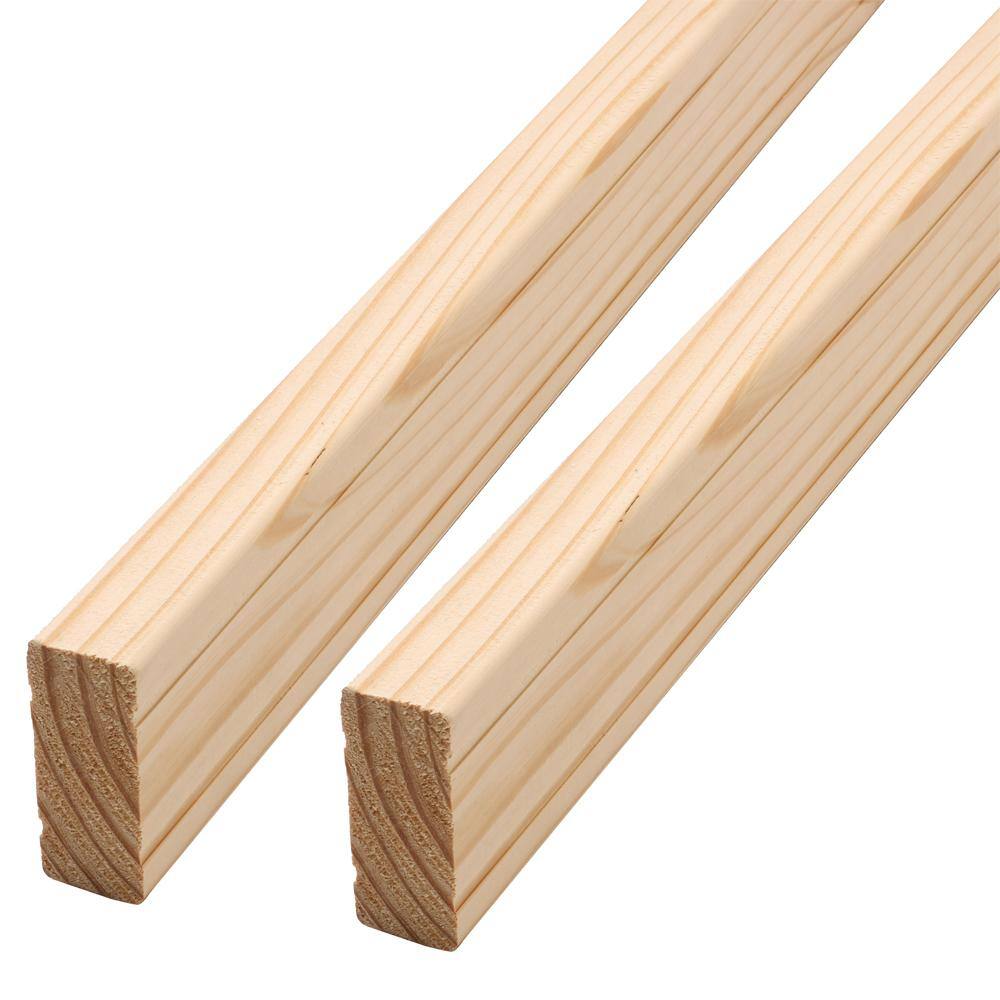 ProWood 6 ft. Southern Yellow Pine Rail Kit with Aluminum Round Balusters 447292