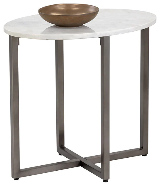 Lydos End Table   Transitional   Side Tables And End Tables   by Rustic Home Furniture Deco  Houzz