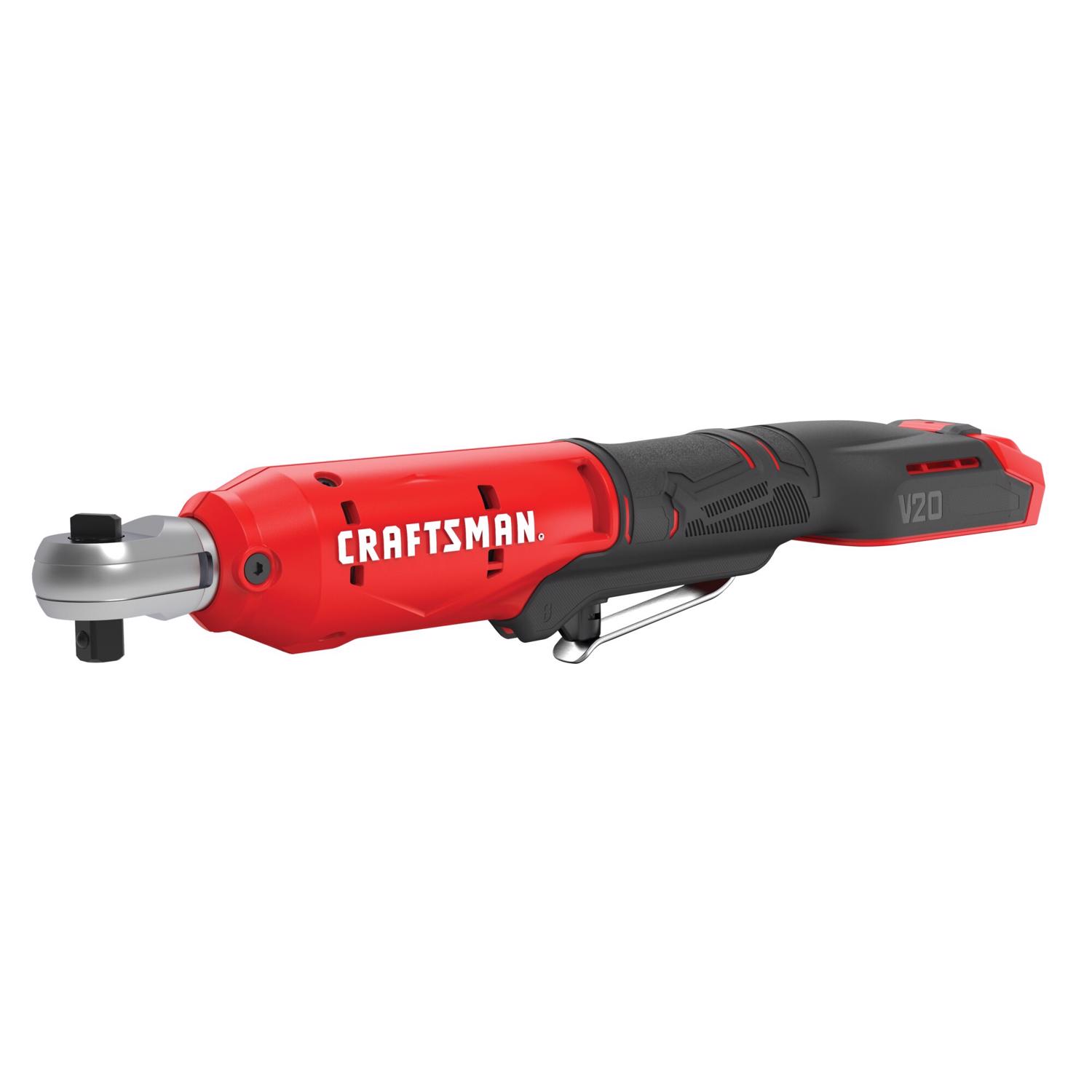 Craftsman V20 20 V 3/8 in. Brushed Cordless Ratchet Tool Only