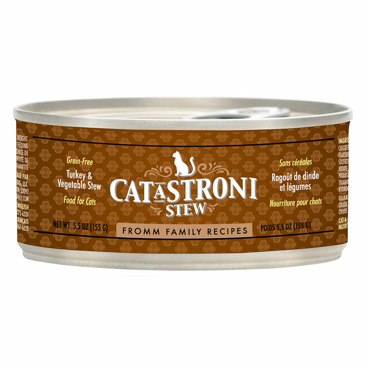 Fromm Cat A Stroni Turkey and Vegetable Stew Canned Cat Food