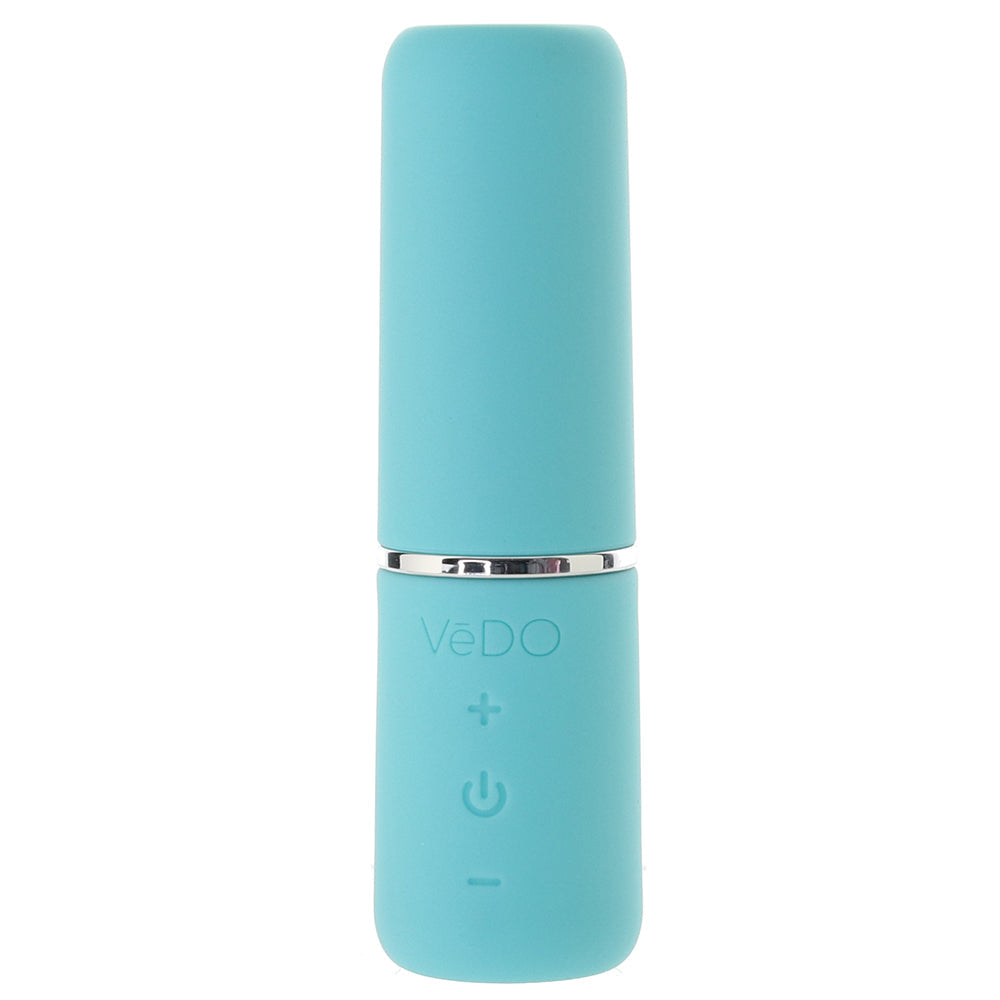 Retro Rechargeable Bullet Vibe in Turquoise