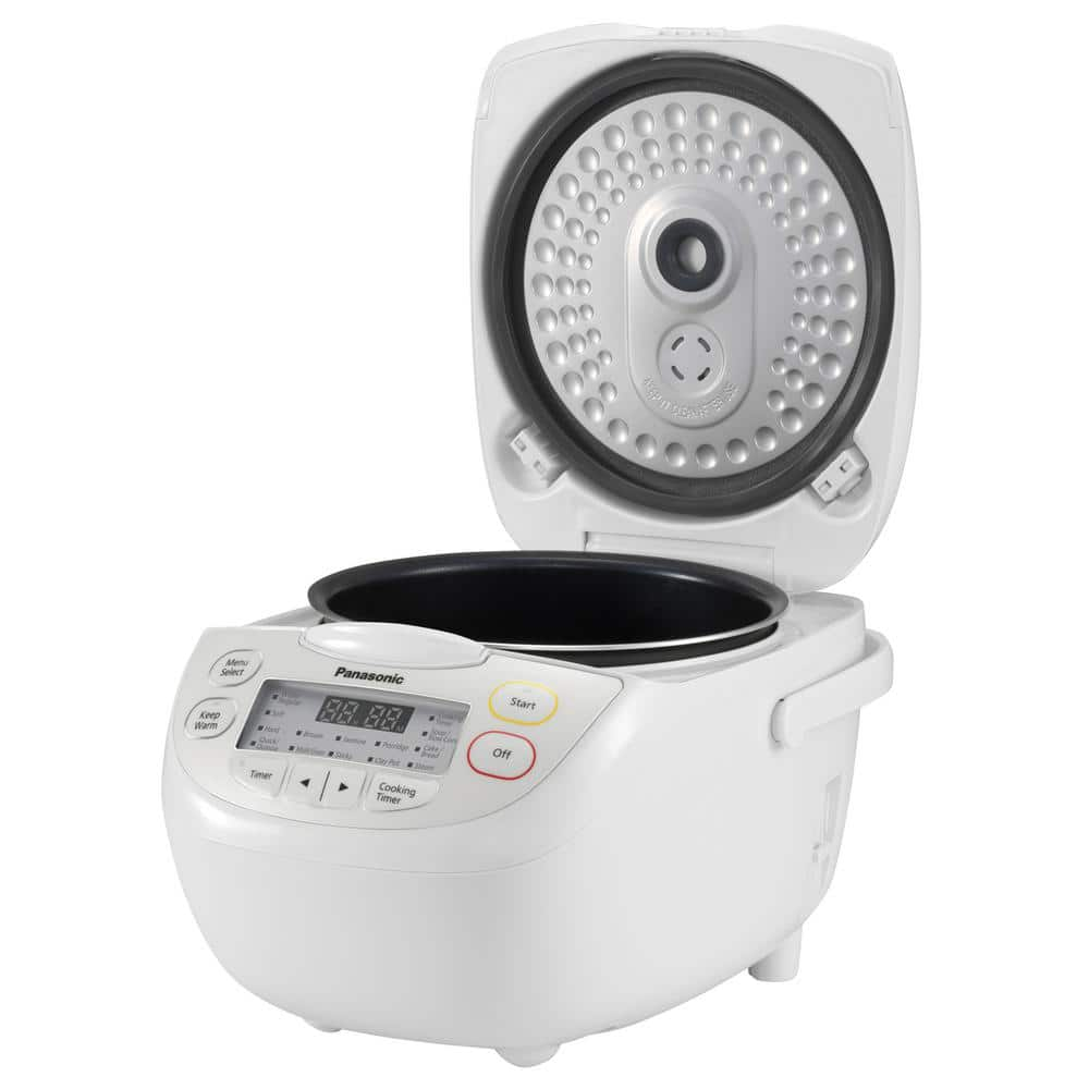 Panasonic White Electric Multi-Cooker Rice Cooker SR-CN108