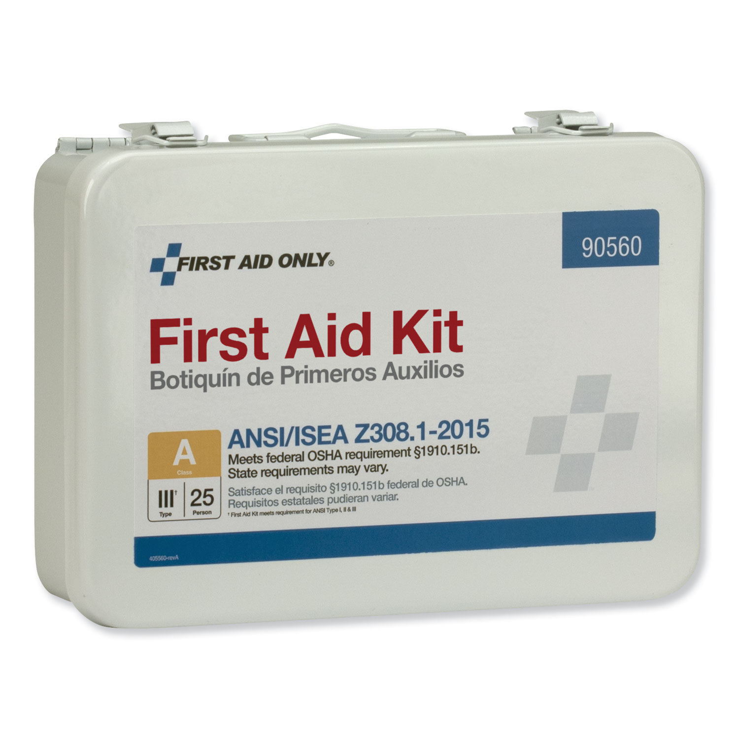 ANSI Class A 25 Person Bulk First Aid Kit for 25 People by First Aid Onlyandtrade; FAO90560