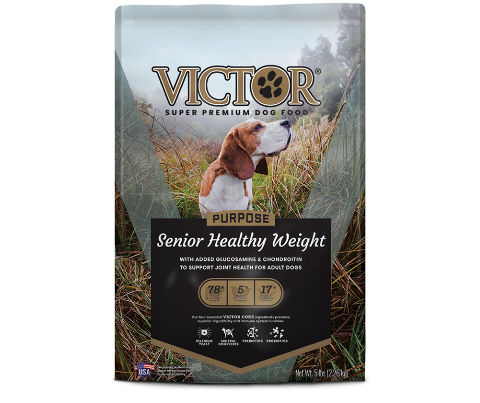 Victor - All Breeds， Senior Dog Senior Healthy Weight Recipe Dry Dog F