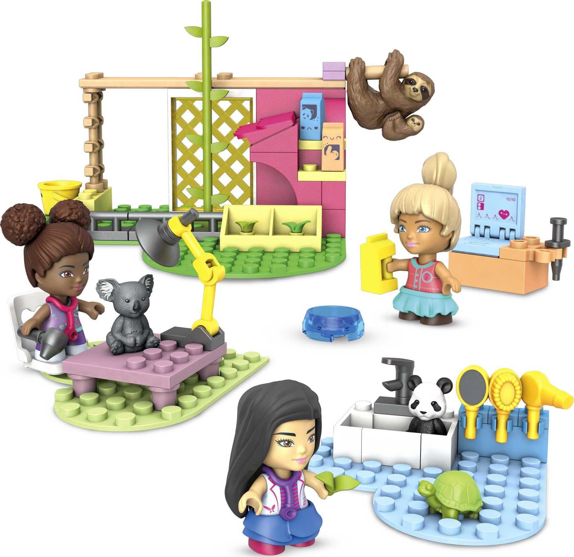Mega Construx Barbie Animal Grooming Station building set (97 pieces)