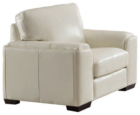 Suzanne Leather Craft Chair   Contemporary   Armchairs And Accent Chairs   by KEMP INTERNATIONAL INC  Houzz