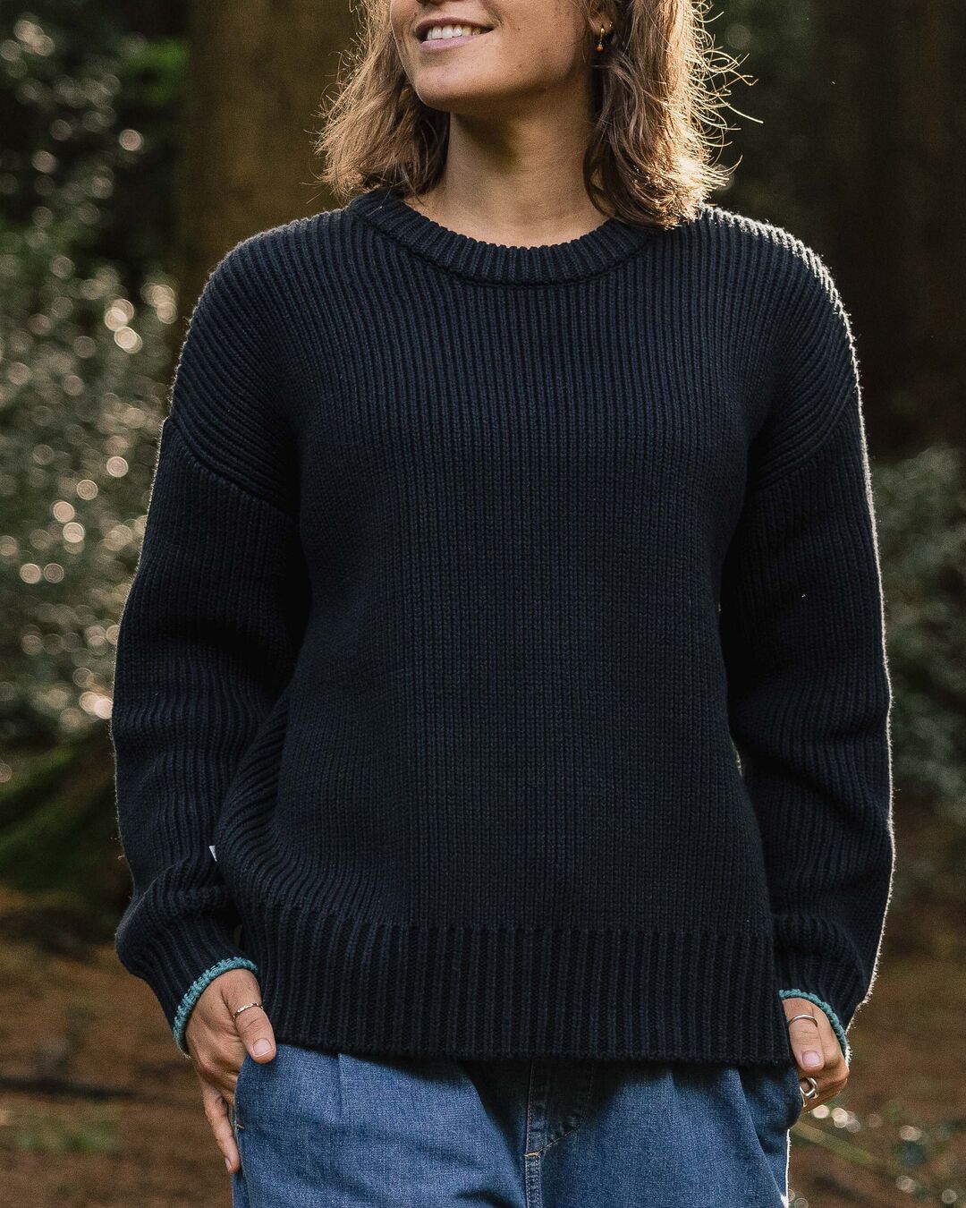 Gondwana Classic Knitted Jumper - Black