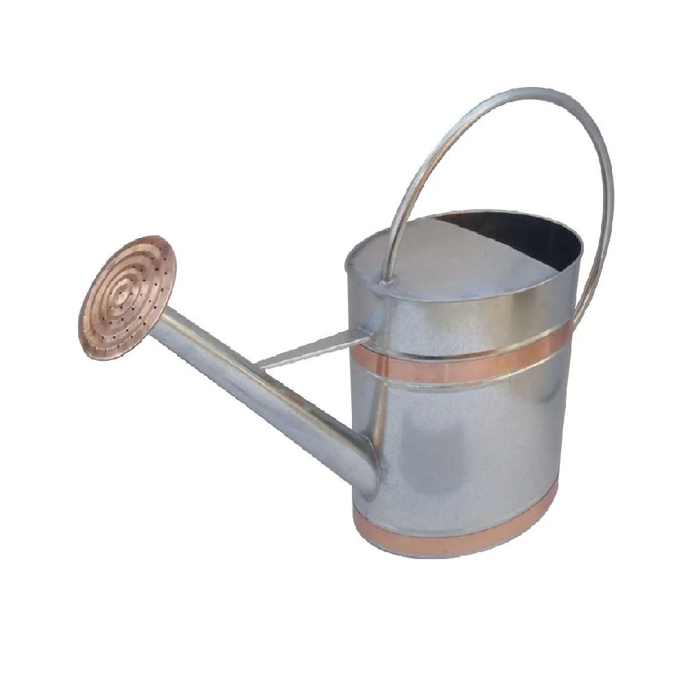 Eco Friendly Galvanized Water Can Oval Shape Handmade Wholesale Vintage Water Can Garden Supplies Demanding Watering Can