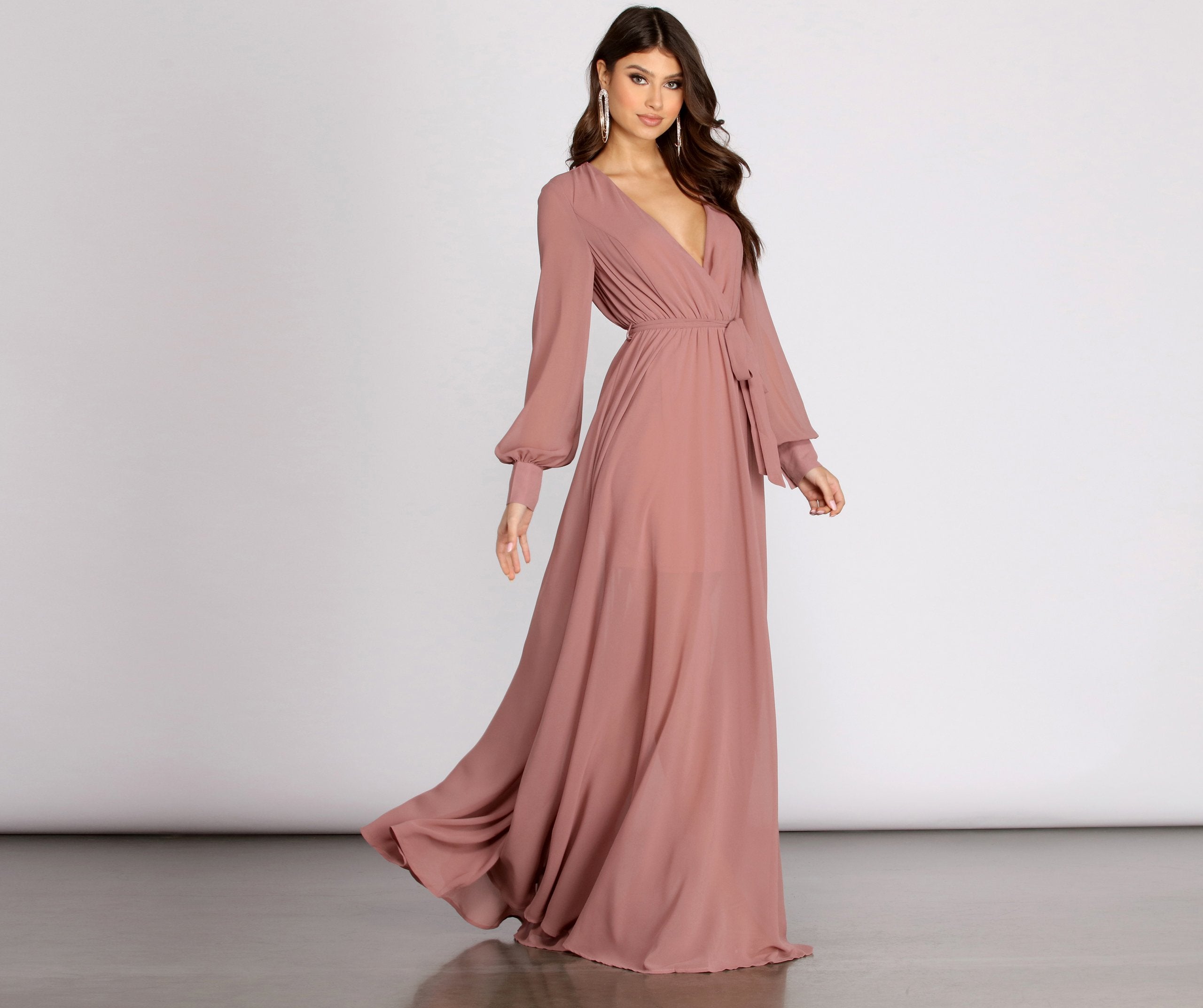 Bryn Chiffon A-Line Formal Dress