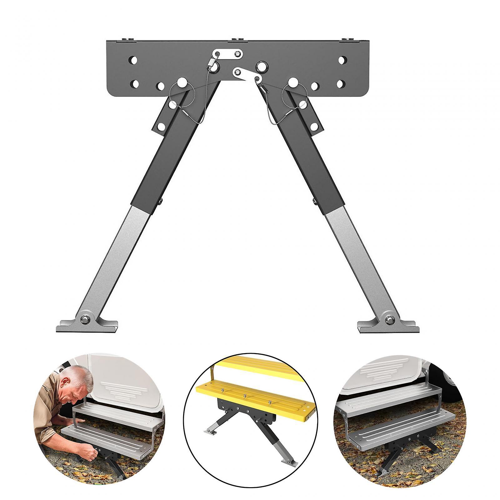 Rv Step Stabilizer Folding Home Trailer Motorhome Rv Step Support Stabilizer