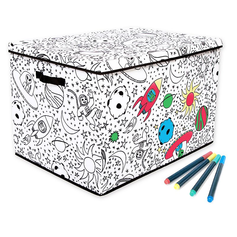 Saddle River Under the Sea Large Storage Trunk 4-pk.