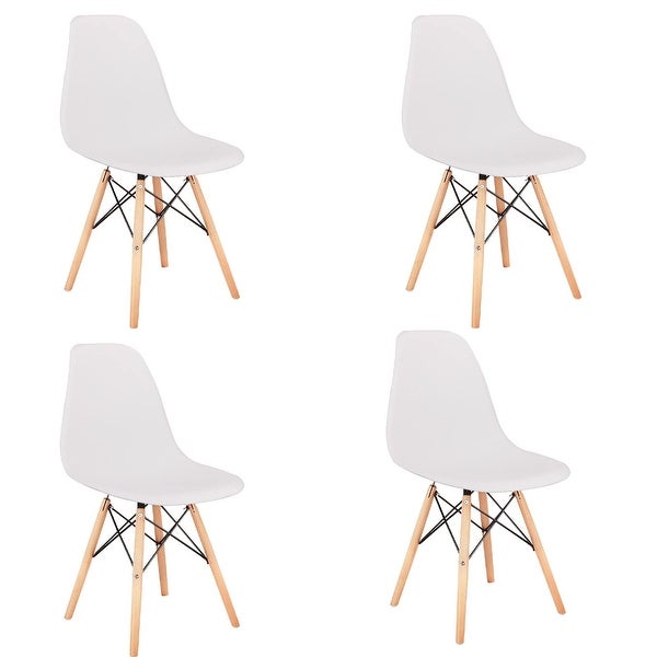 The Comfy Modern Dining Chair Home and Kitchen Dining roomchairs Set of 4 - as picture