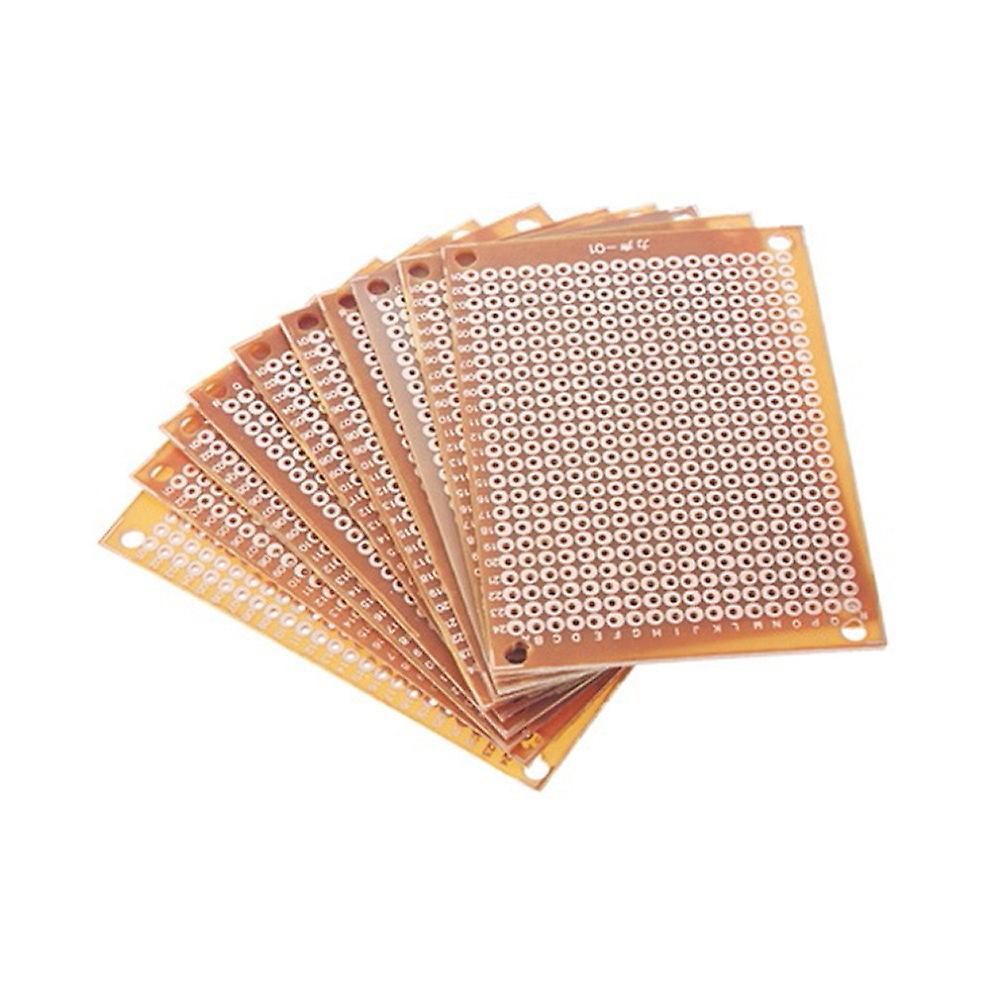 10pcs Super Deals 10pcs Prototype Paper Copper Pcb Universal Experiment Matrix Circuit Board 5x7cm Top Sale