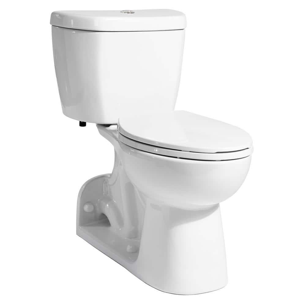 Niagara Stealth 2Piece 095 GPF RearOutlet Single Flush Elongated Toilet with Stealth Technology in White Seat Not Included