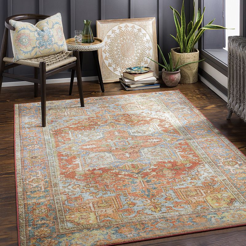 Decor 140 Aleksandra Traditional Washable Area Rug