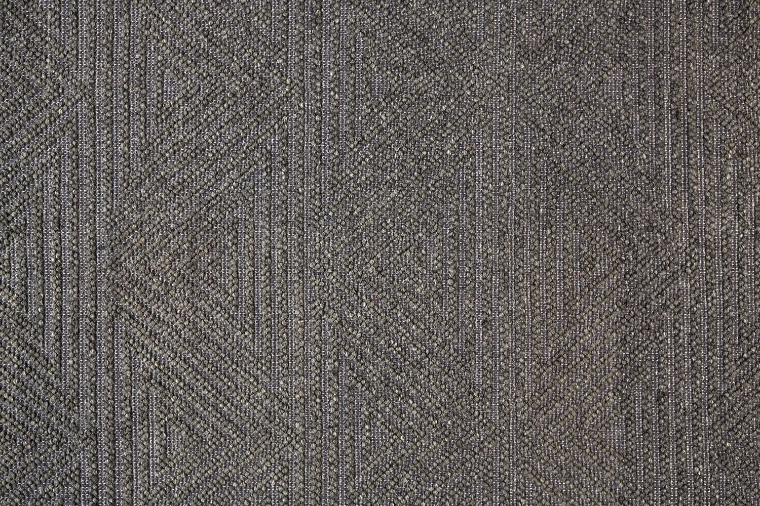 Lavinda Hand Woven Charcoal Gray Rug by BD Fine