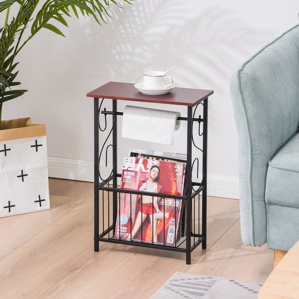 Multifunctional Indoor End Side Table for Bathroom Living Room