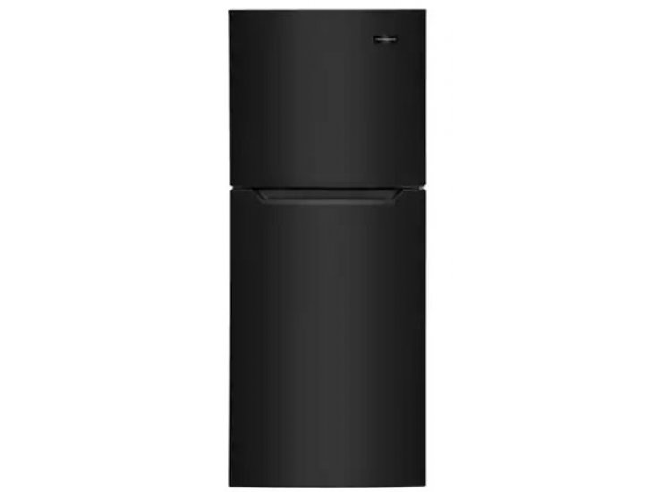 Frigidaire ADA 10.1 Cu. Ft. Black Top Freezer Apartment-Size Refrigerator