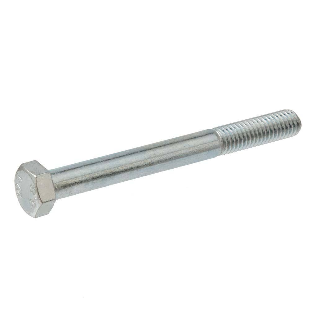 Everbilt M8-1.25 x 45 mm Class 8.8 Zinc Plated Hex Bolt 801708