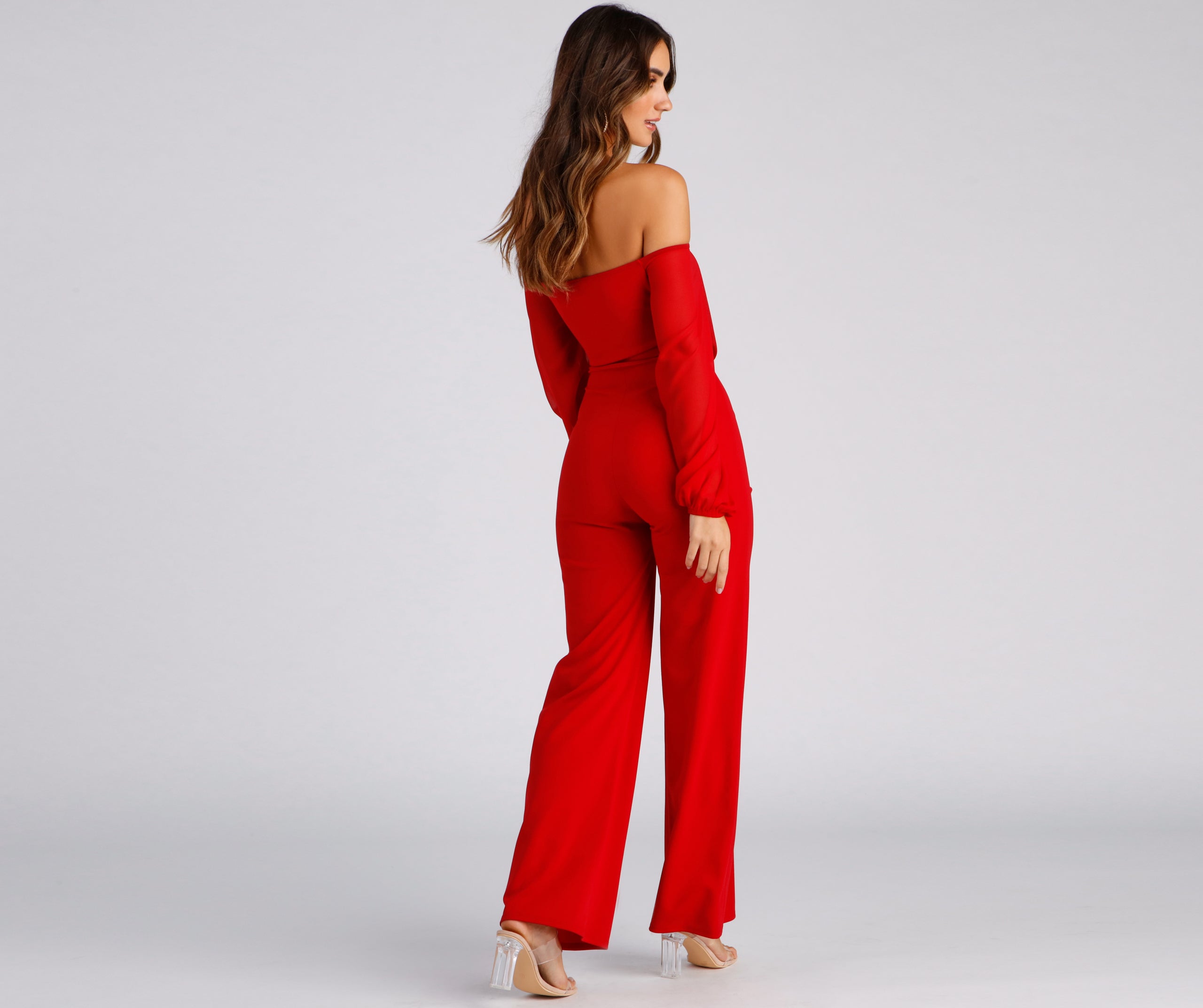 Memorizing Off The Shoulder Jumpsuit