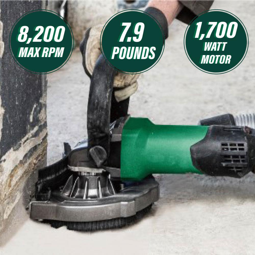 Metabo HPT Grinder Concrete Surfacing 5 15 Amp