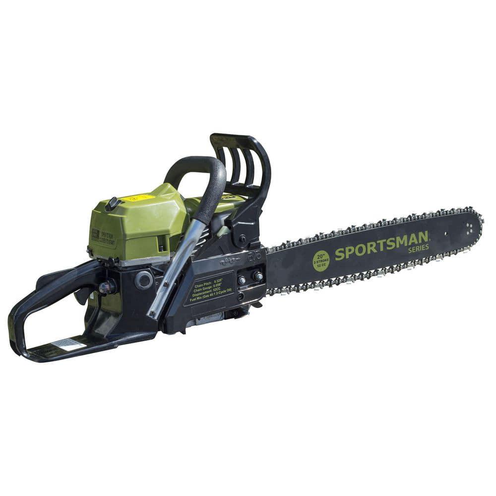 Sportsman 20 in 52 cc 2Stroke Rear Handle Gas Chainsaw