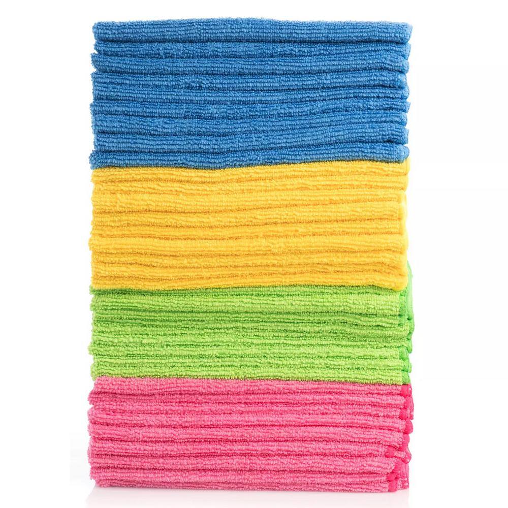 SIMPLI-MAGIC 16 in. x 12 in. Microfiber Cloth Cleaning (48-Pack) 98