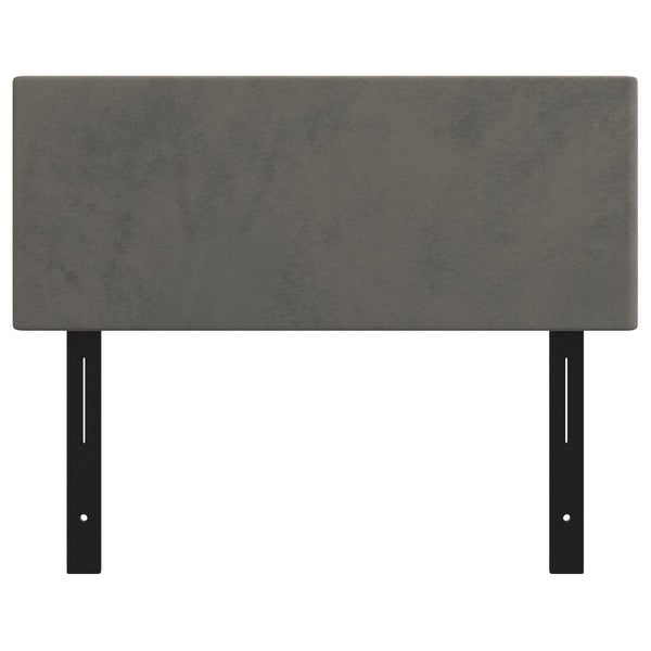 vidaXL Headboard Dark Gray 39.4