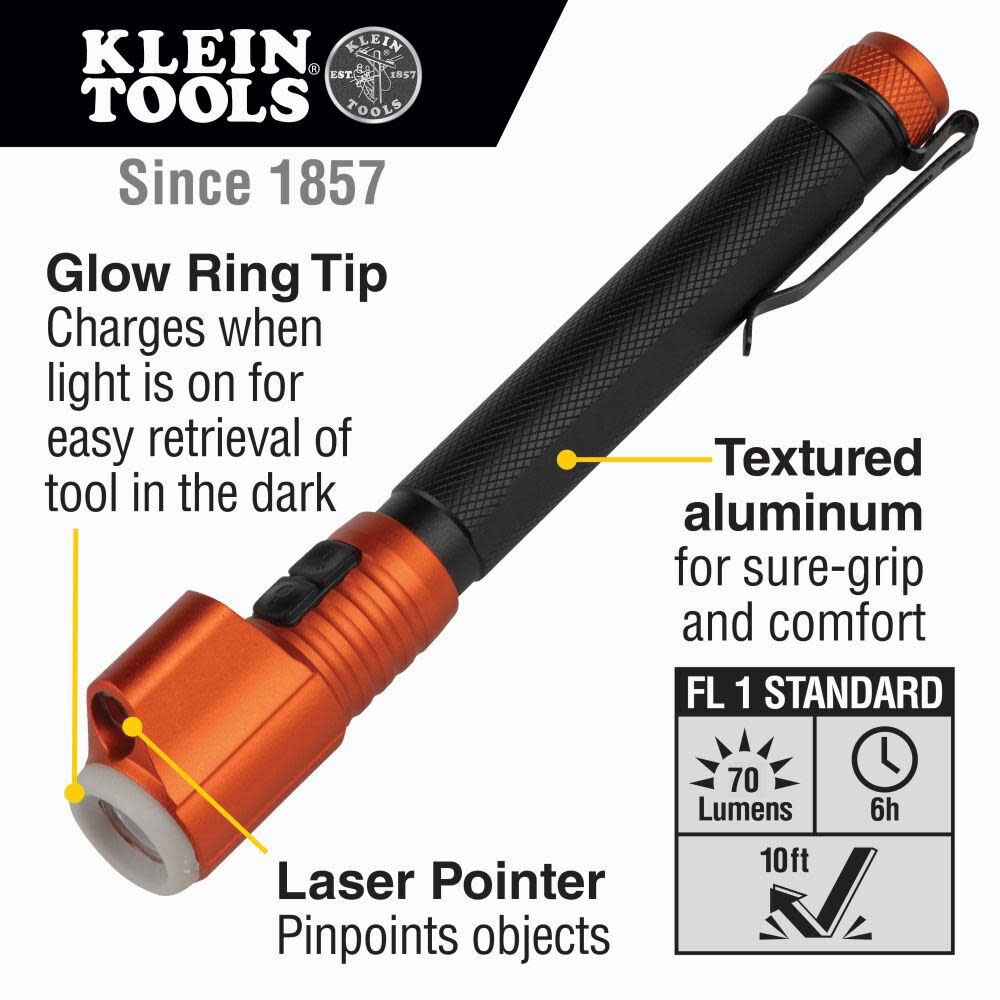 Klein Tools Inspection Penlight with Laser 56026R from Klein Tools