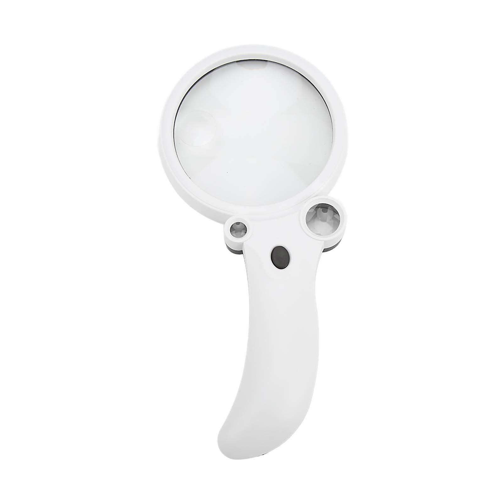 Magnifying Glass High Definition Led Multiple Magnifications Portable Handheld Magnifying Glass For Home Laboratory