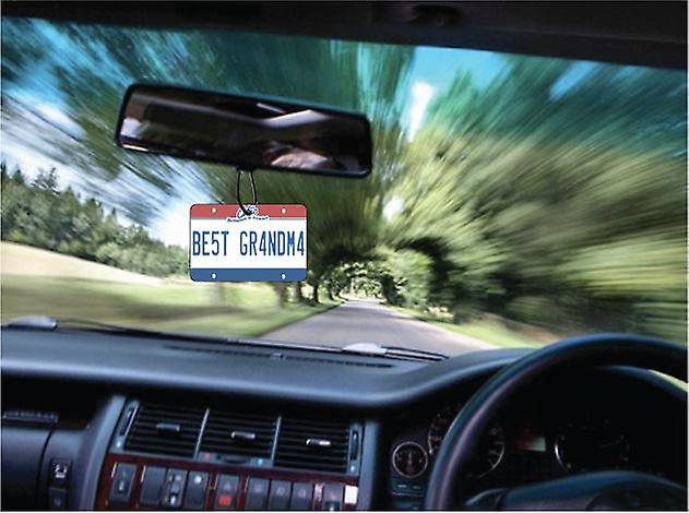 Ohio - Best Grandma License Plate Car Air Freshener