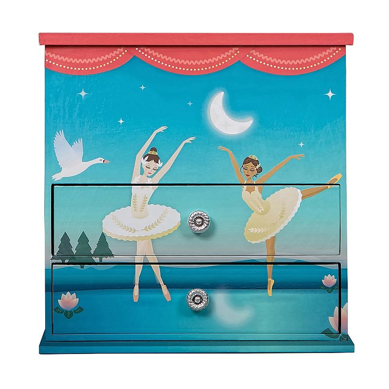 Mele and Co. Malorie Original Twirling Ballerina Girls Musical Jewelry Box