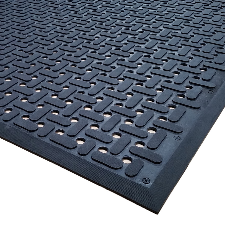 Cactus Mat 2540-C35 Anti-Fatigue Mat 3 ft. W x 5 ft. Black