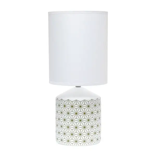 Simple Designs Fresh Prints Table Lamp