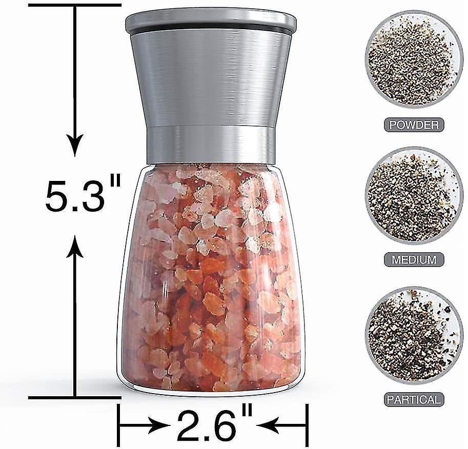 Salt And Pepper Grinder， Salt And Pepper Mill Set Salt And Pepper Shakers