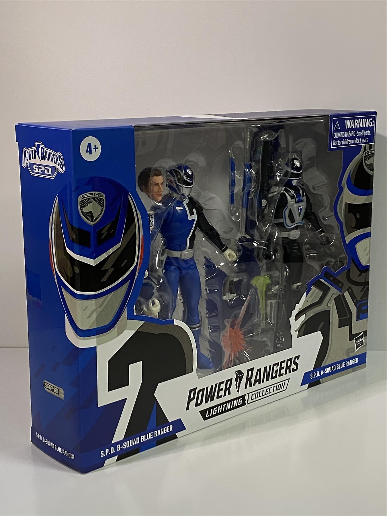 Power Rangers S.P.D A and B Squad Blue Ranger Lightning Collection Hasbro F1171